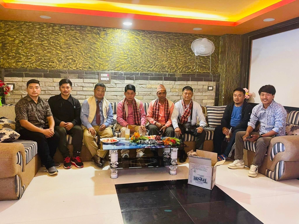 रामपुर नगरपालिका प्रमुख सँग भेटघाट।