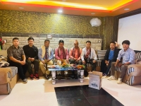 रामपुर नगरपालिका प्रमुख सँग भेटघाट।